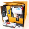 Doos met Ongeopende Postpakketten