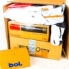 Doos met Ongeopende Postpakketten