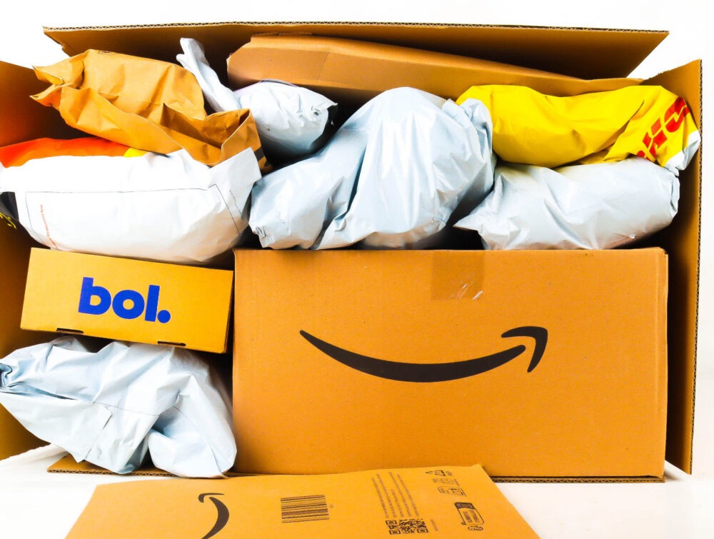 XL Doos met Verloren Postpakketten