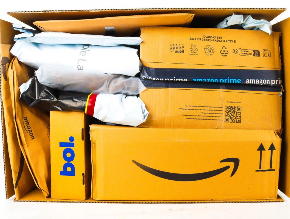 XL Doos met Verloren Postpakketten