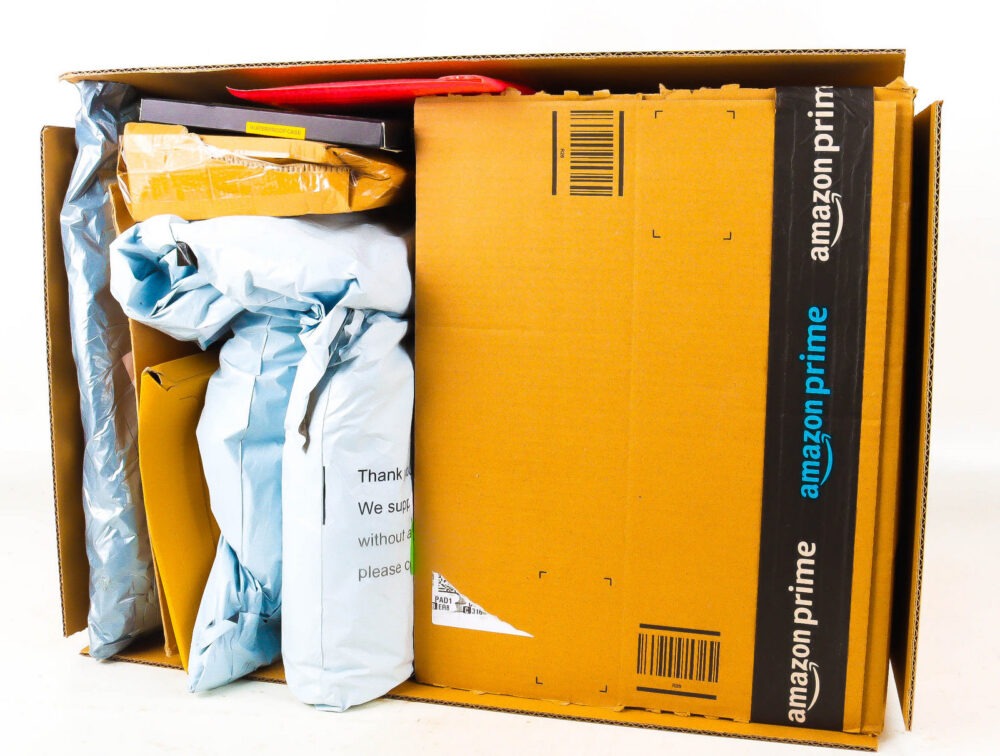 XL Doos met Verloren Postpakketten