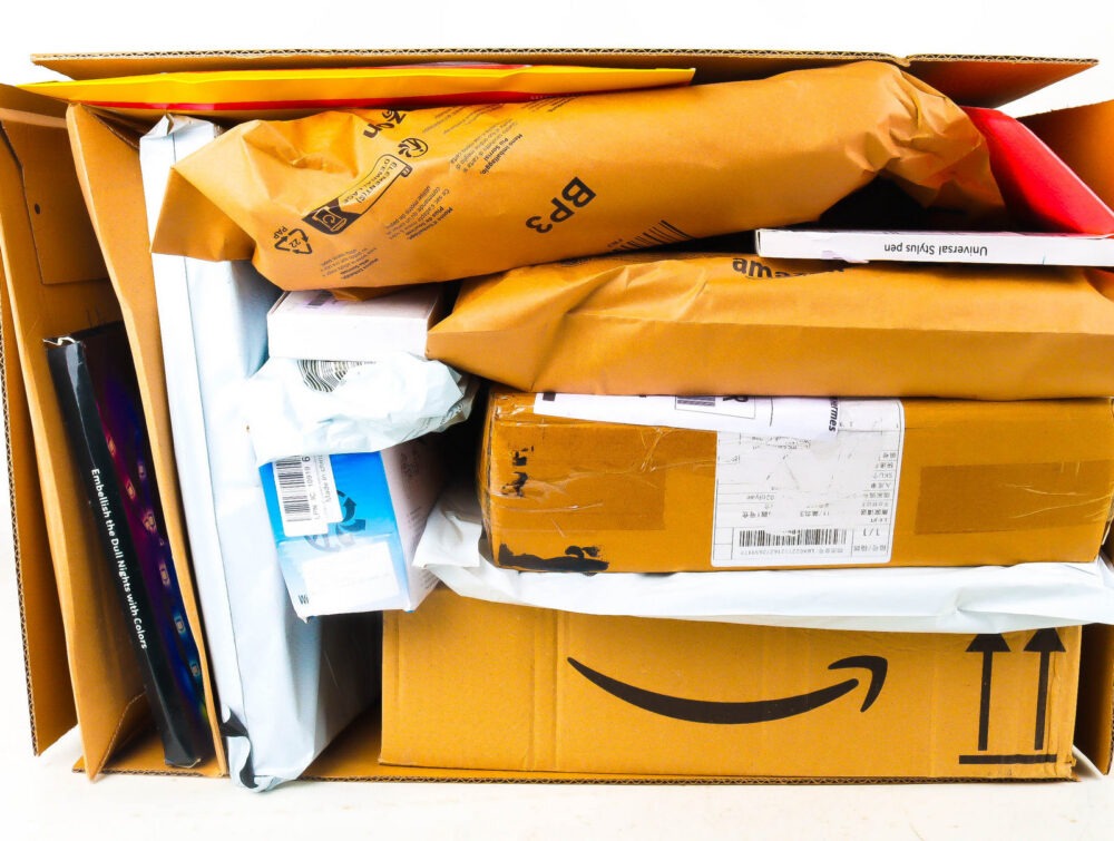 XL Doos met Verloren Postpakketten