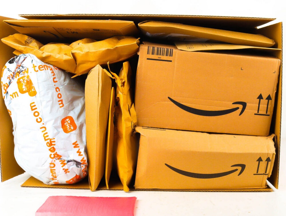 XL Doos met Verloren Postpakketten