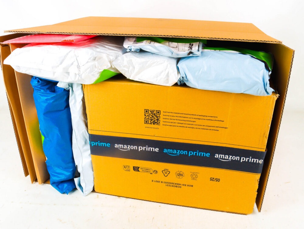 XL Doos met Verloren Postpakketten