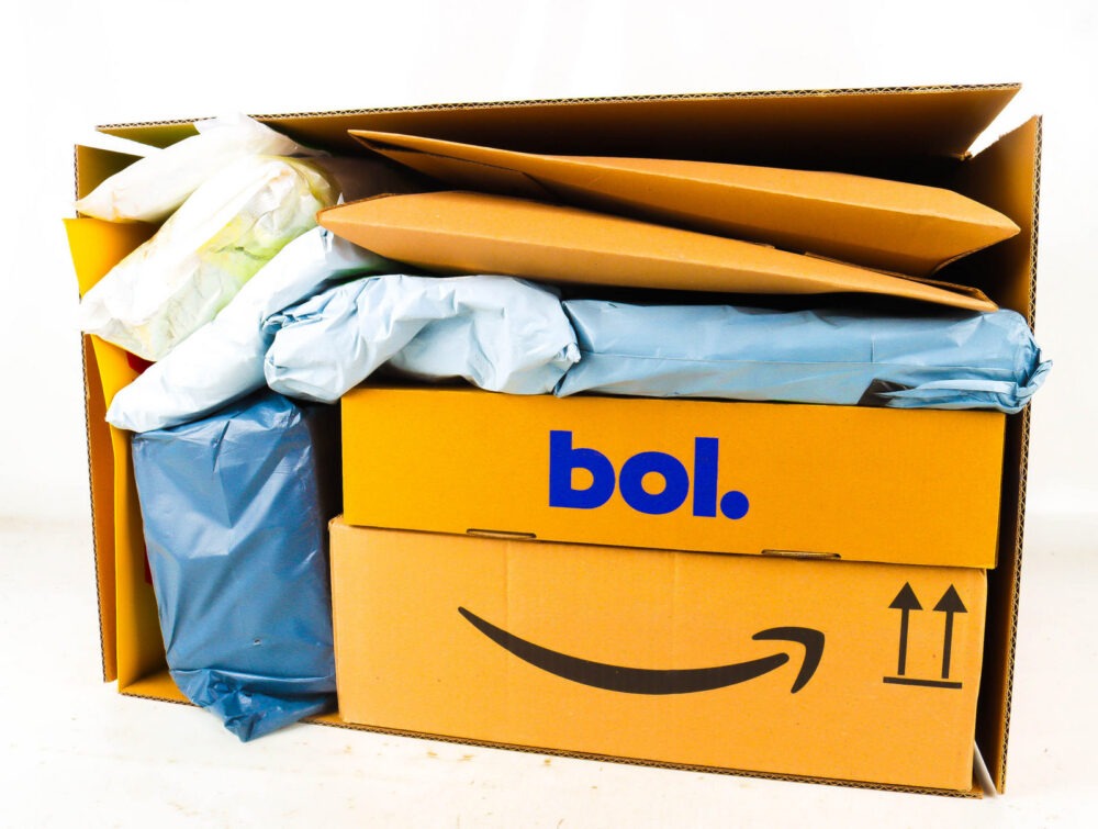 XL Doos met Verloren Postpakketten