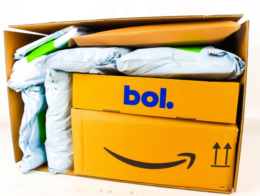 XL Doos met Verloren Postpakketten