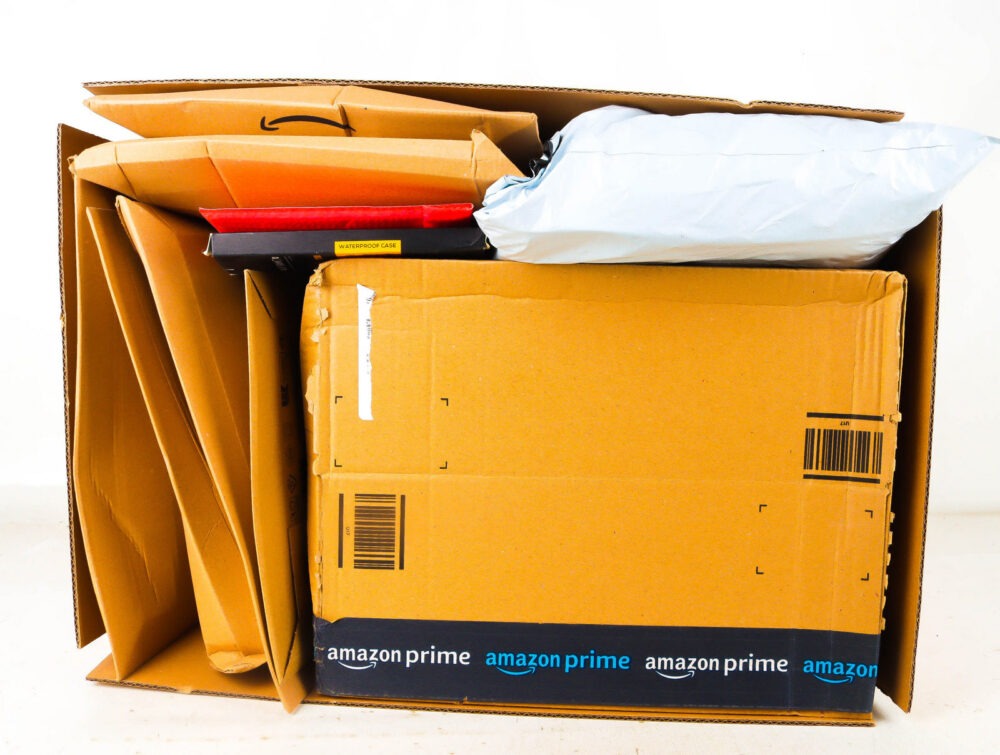 XL Doos met Verloren Postpakketten