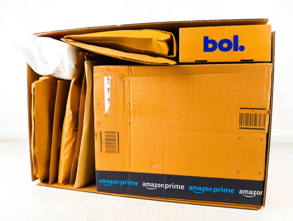XL Doos met Verloren Postpakketten