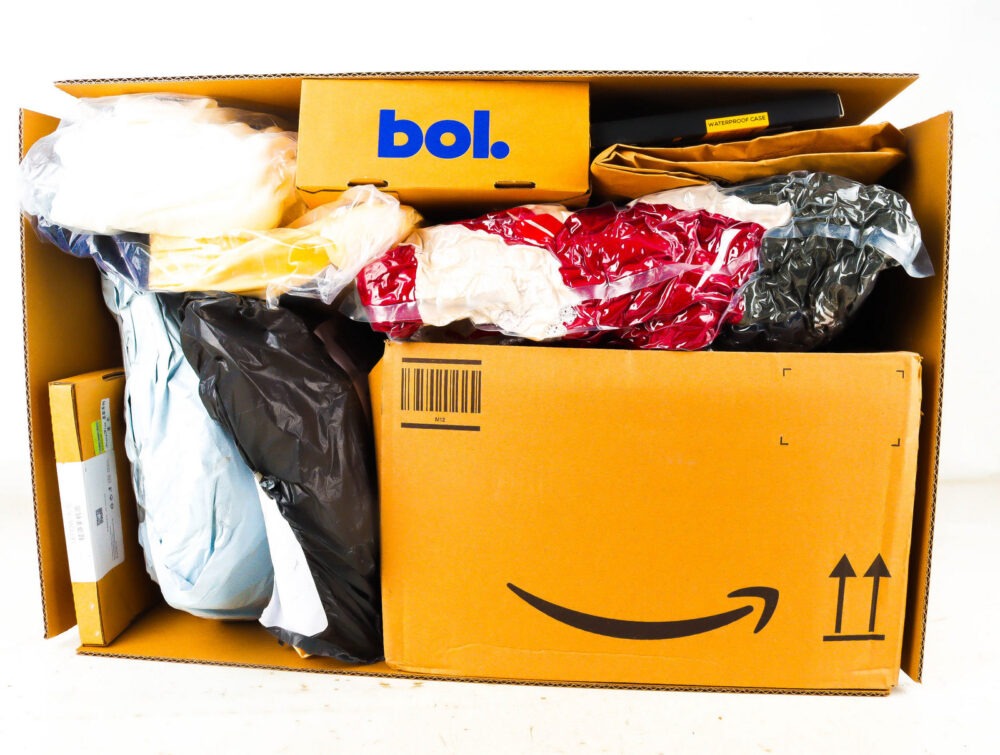 XL Doos met Verloren Postpakketten