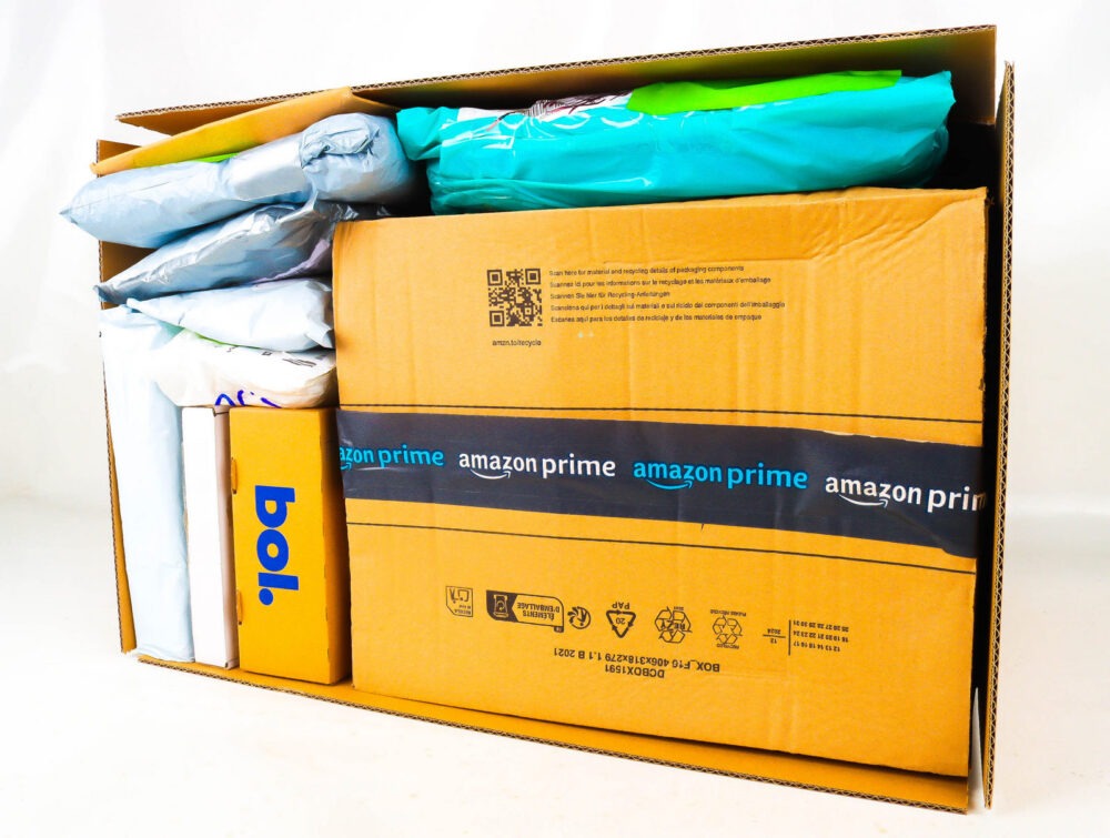 XL Doos met Verloren Postpakketten