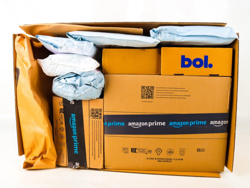 XL Doos met Verloren Postpakketten