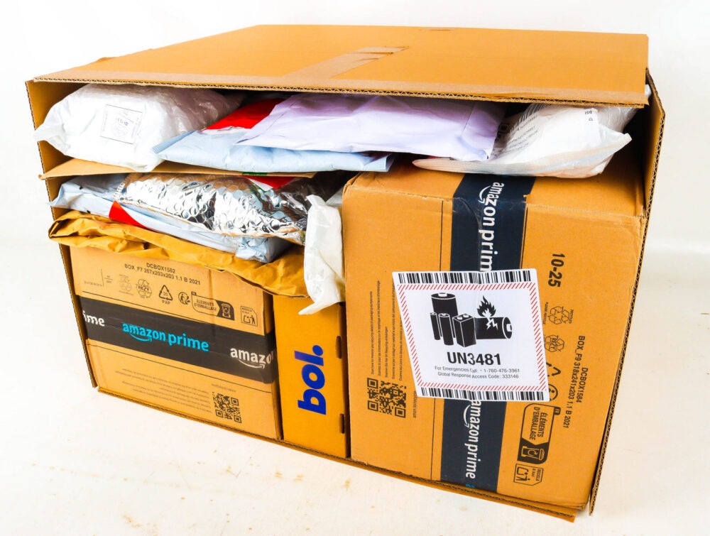 XL Doos met Verloren Postpakketten