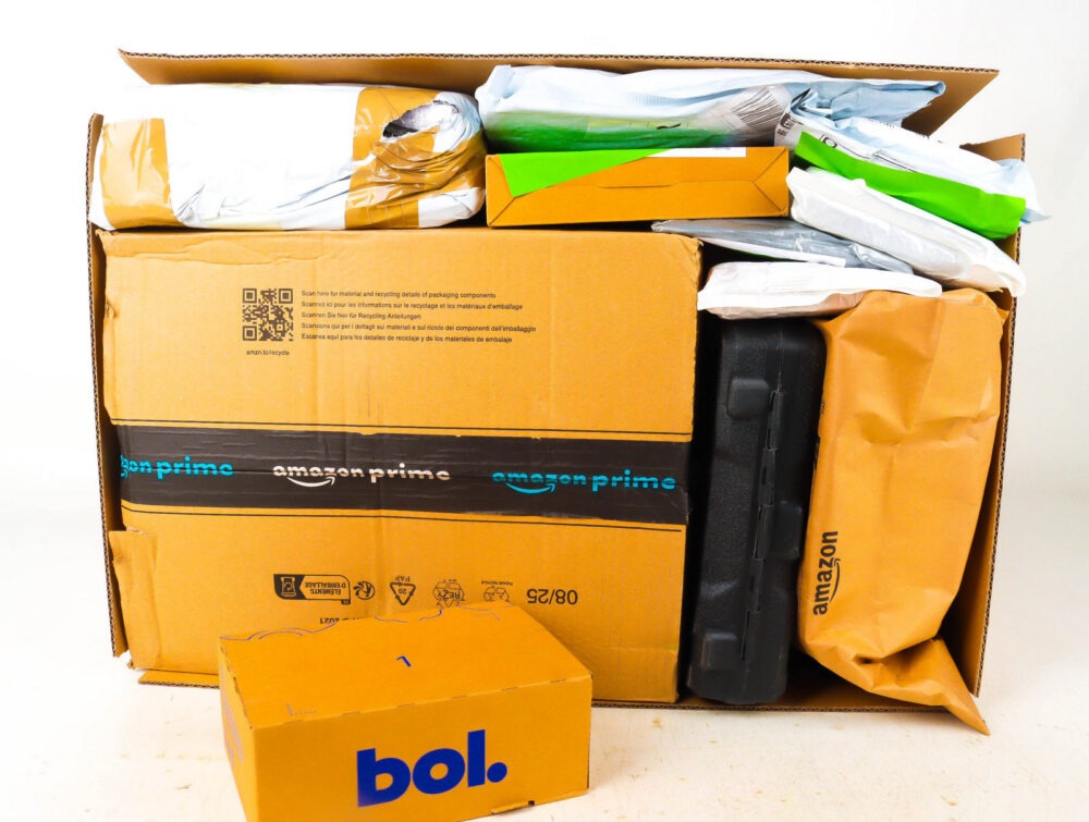 XL Doos met Verloren Postpakketten