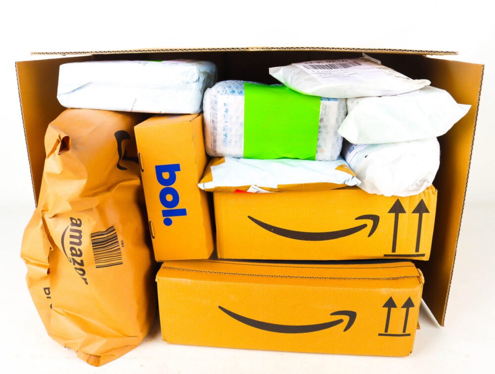 XL Doos met Verloren Postpakketten