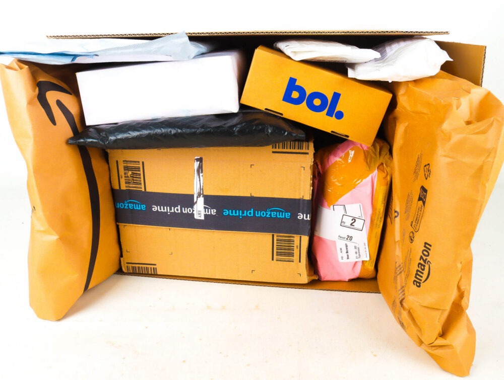 XL Doos met Verloren Postpakketten