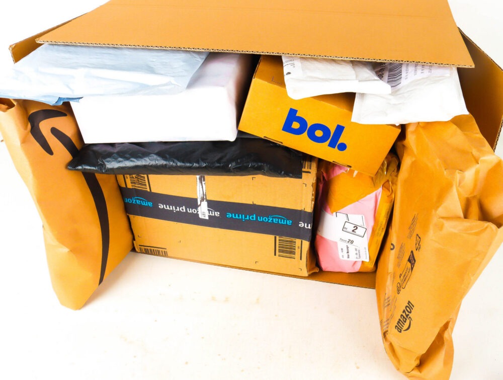 XL Doos met Verloren Postpakketten