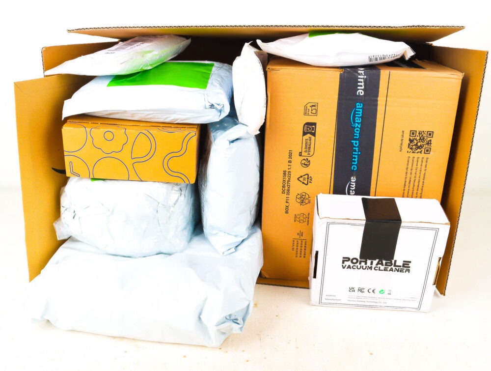 XL Doos met Verloren Postpakketten