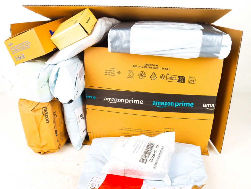 XL Doos met Verloren Postpakketten