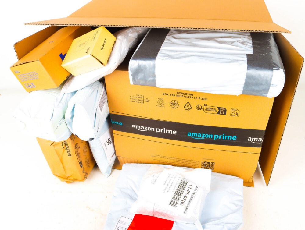XL Doos met Verloren Postpakketten