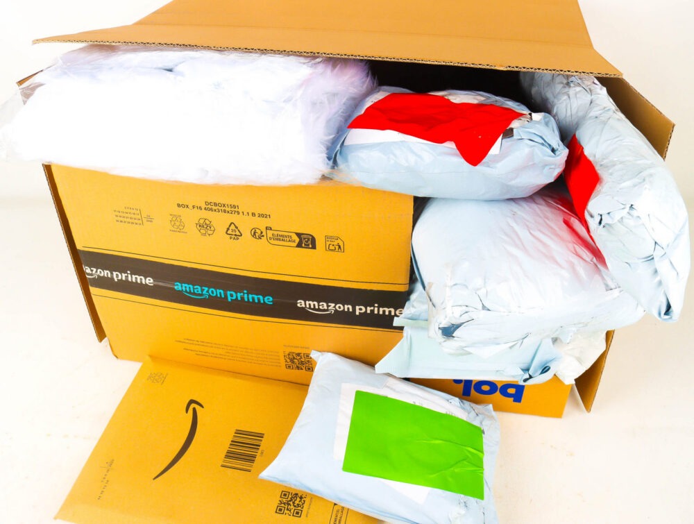 XL Doos met Verloren Postpakketten
