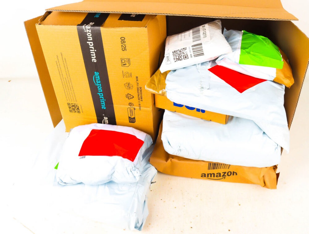 XL Doos met Verloren Postpakketten