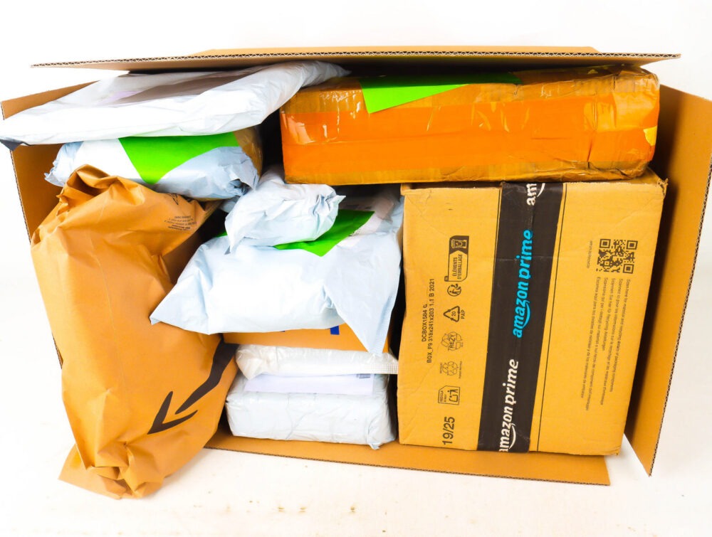 XL Doos met Verloren Postpakketten