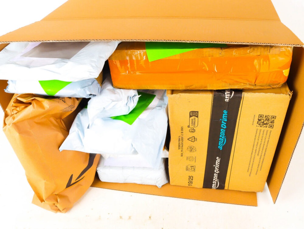 XL Doos met Verloren Postpakketten