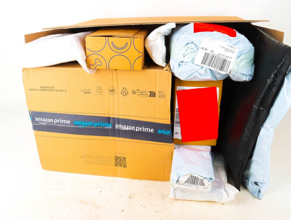 XL Doos met Verloren Postpakketten