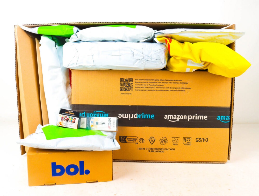 XL Doos met Verloren Postpakketten