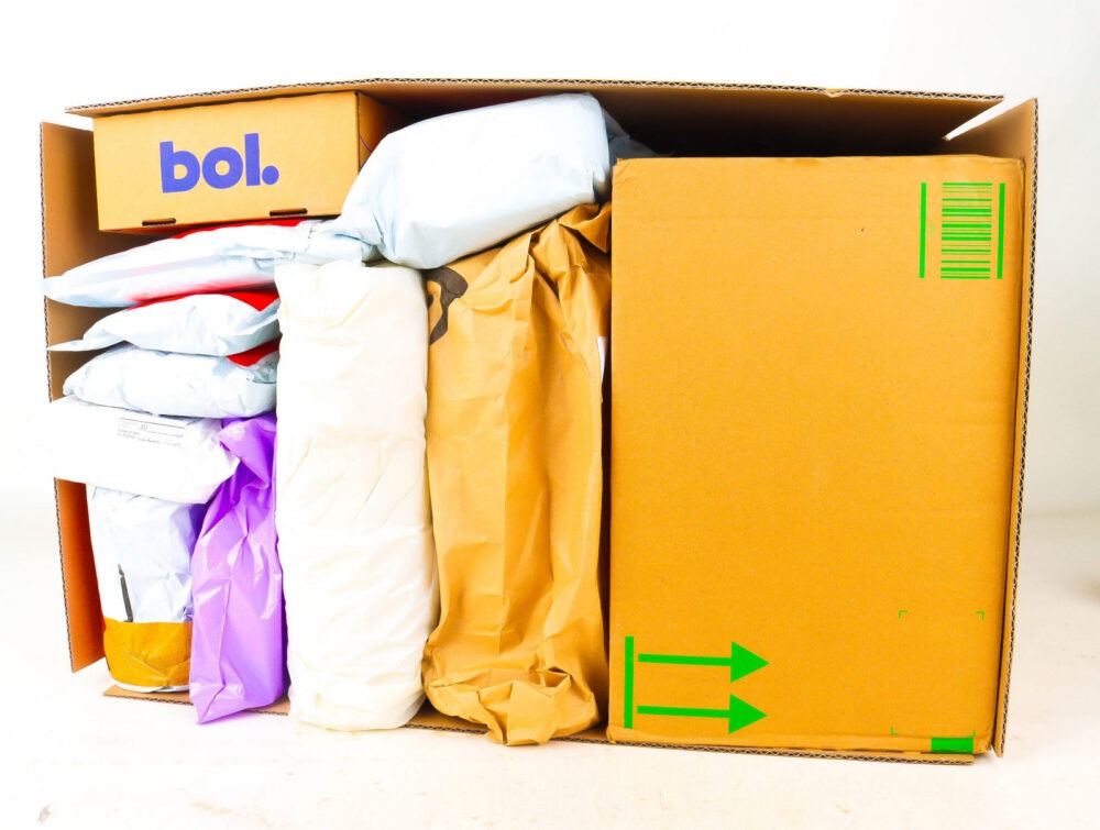 XL Doos met Verloren Postpakketten