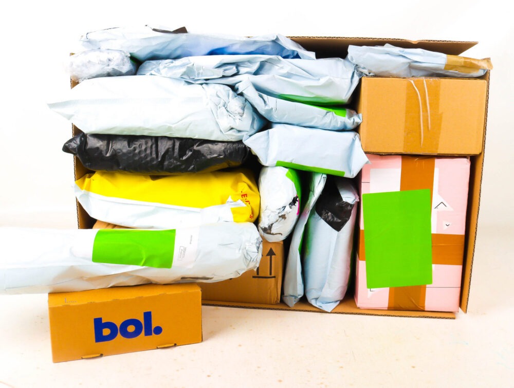 XL Doos met Verloren Postpakketten