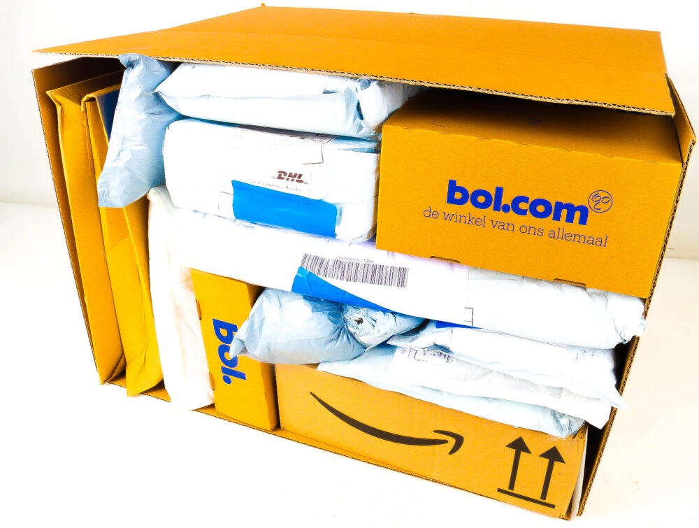 XL Doos met Verloren Postpakketten