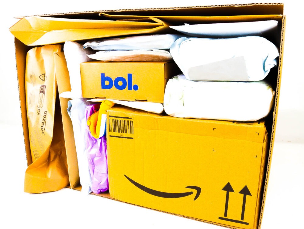 XL Doos met Verloren Postpakketten