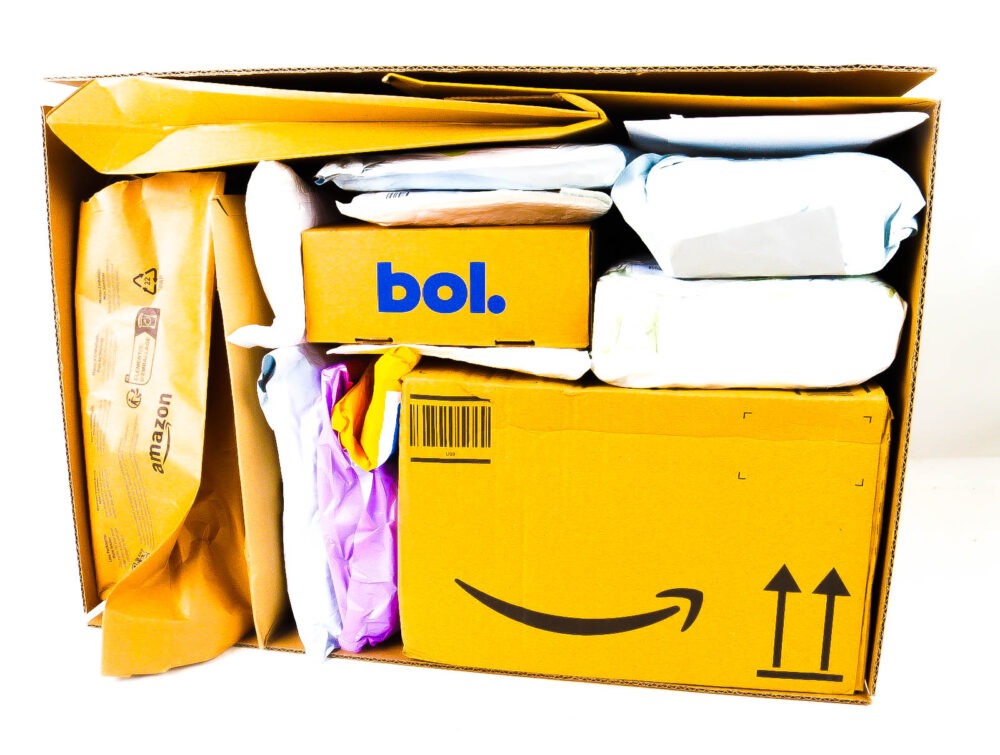 XL Doos met Verloren Postpakketten