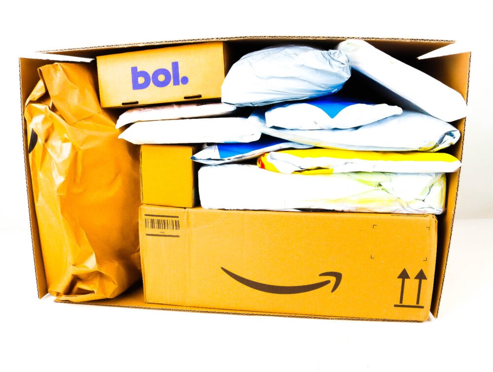 XL Doos met Verloren Postpakketten