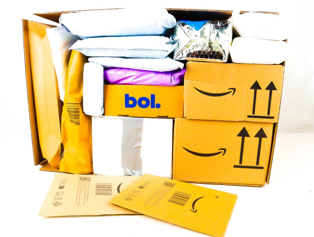 XL Doos met Verloren Postpakketten
