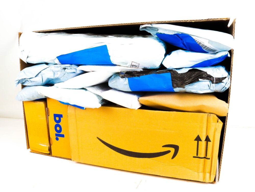 XL Doos met Verloren Postpakketten