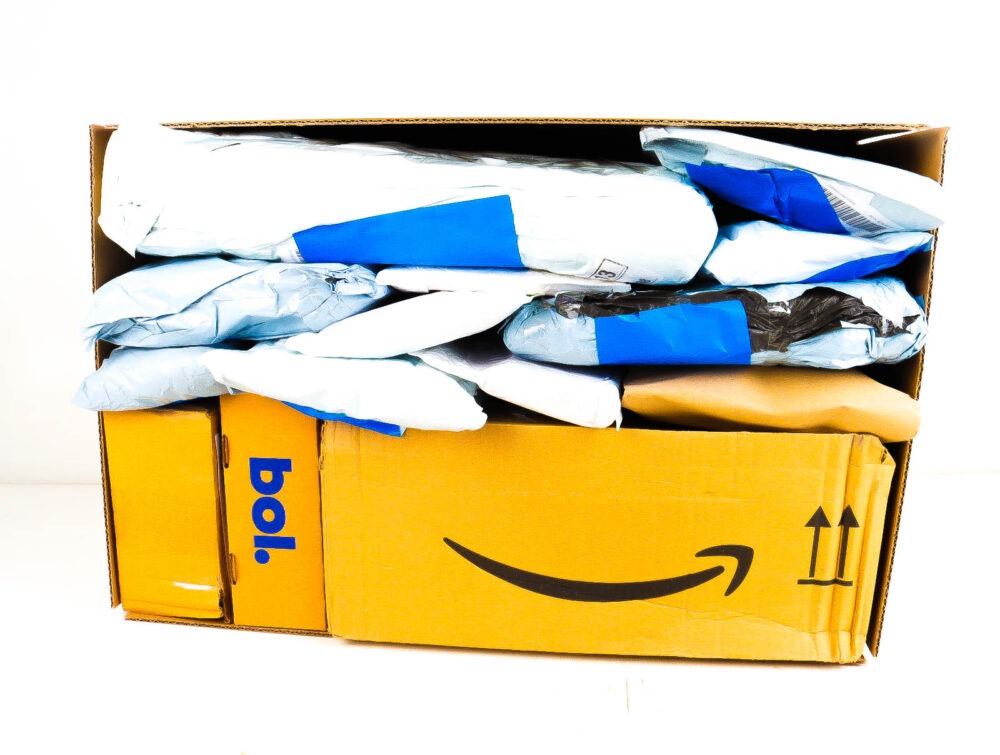 XL Doos met Verloren Postpakketten