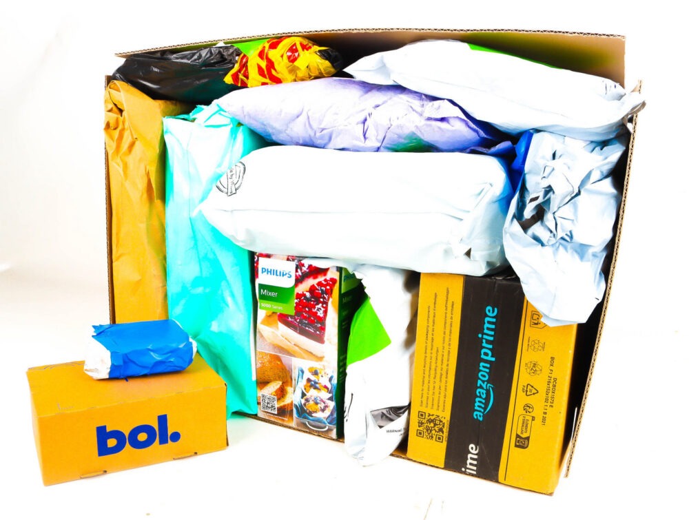 XL Doos met Verloren Postpakketten