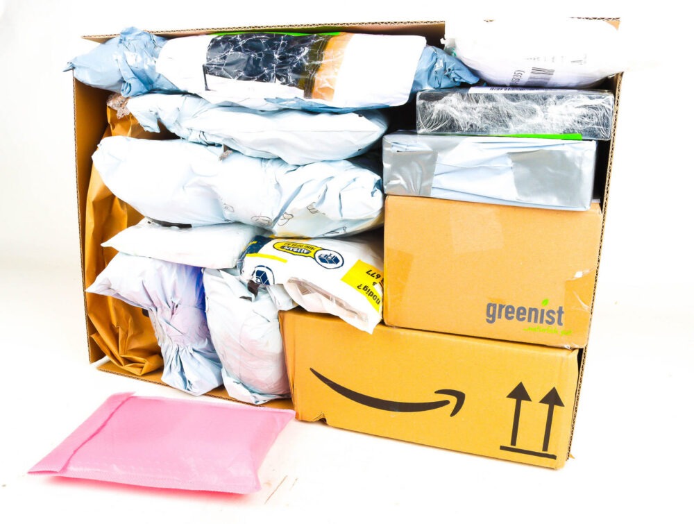 XL Doos met Verloren Postpakketten