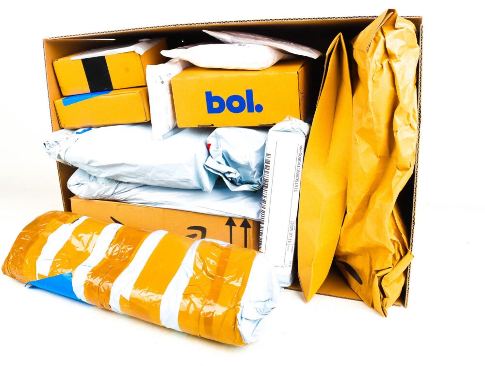 XL Doos met Verloren Postpakketten