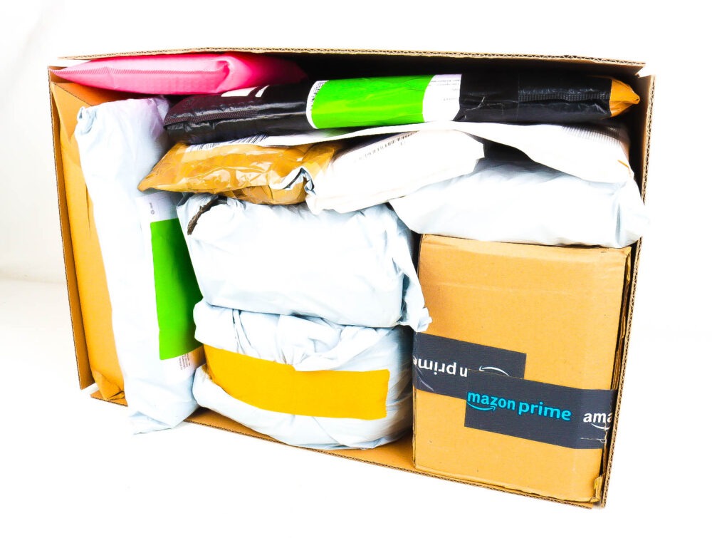 XL Doos met Verloren Postpakketten