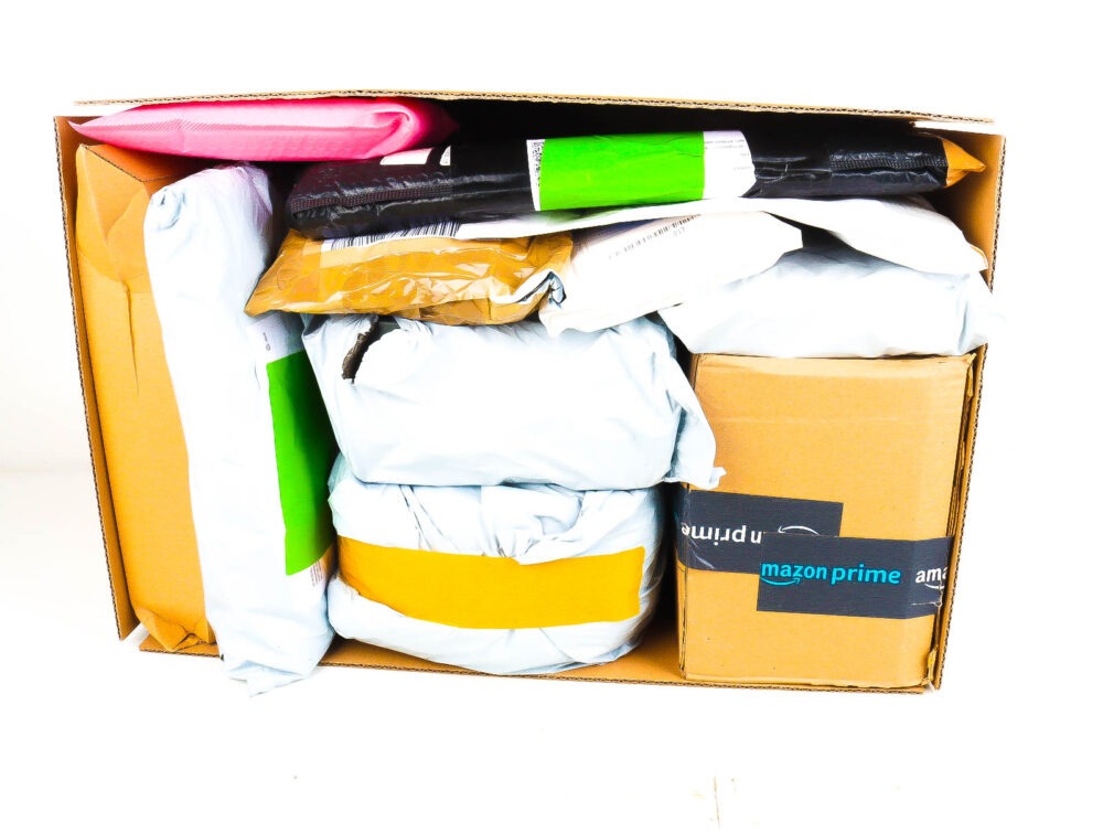 XL Doos met Verloren Postpakketten