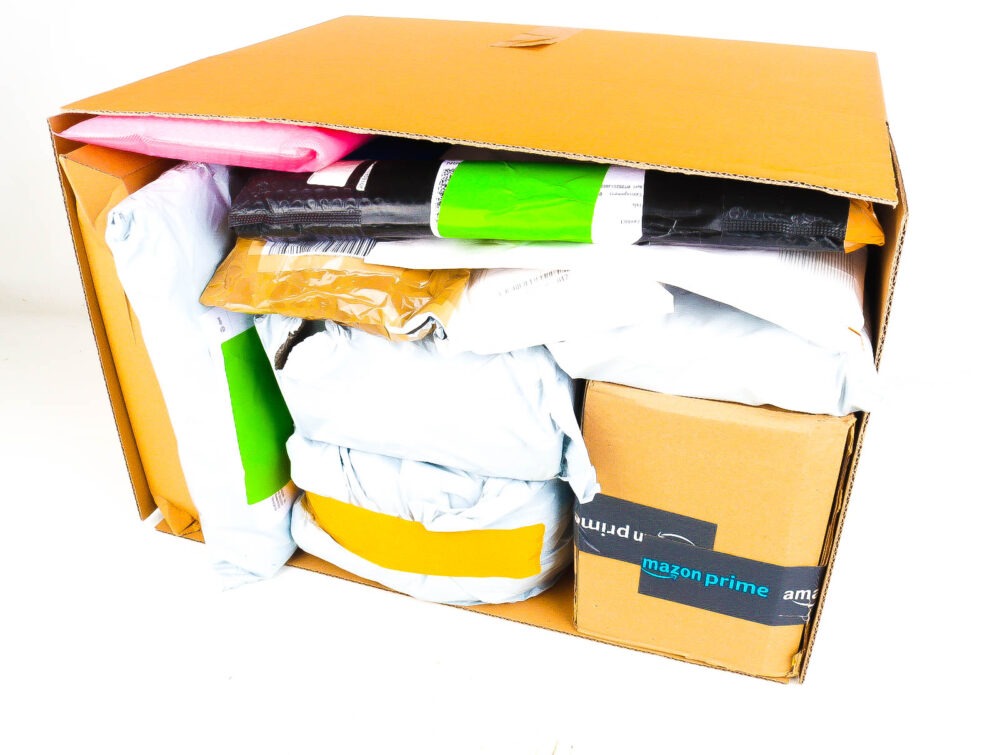 XL Doos met Verloren Postpakketten