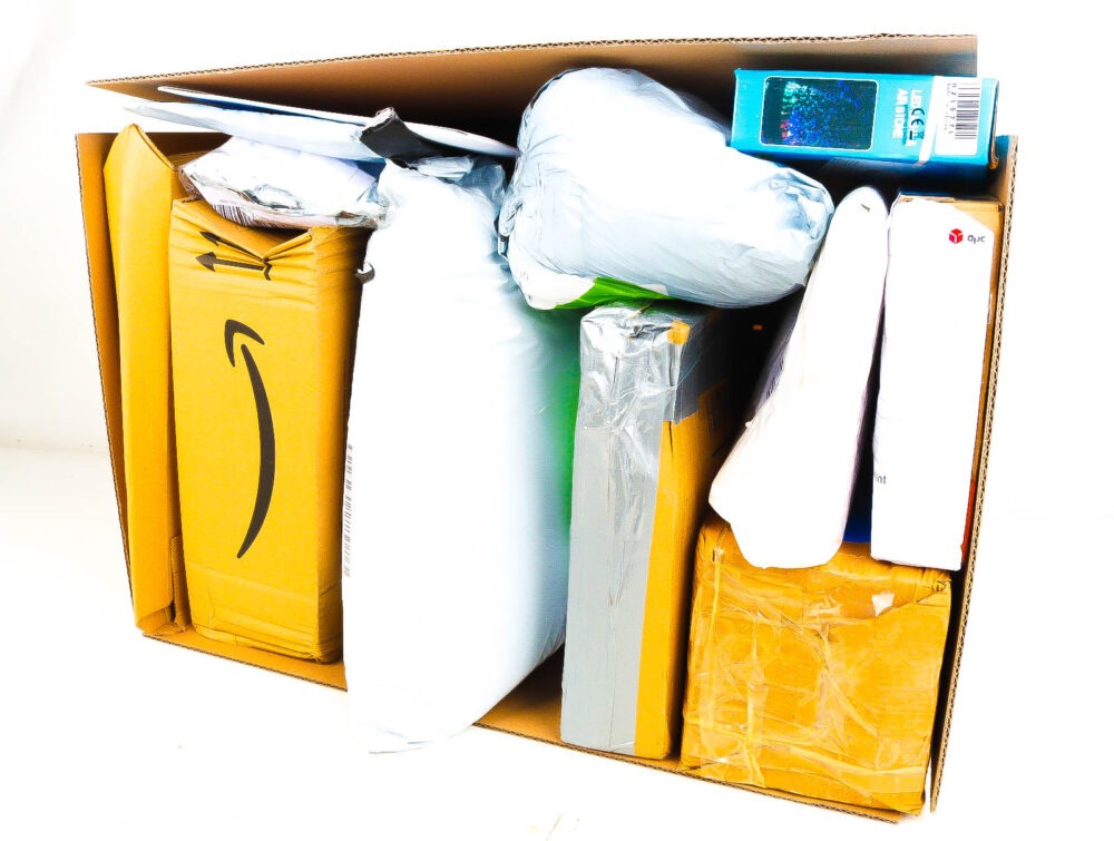 XL Doos met Verloren Postpakketten