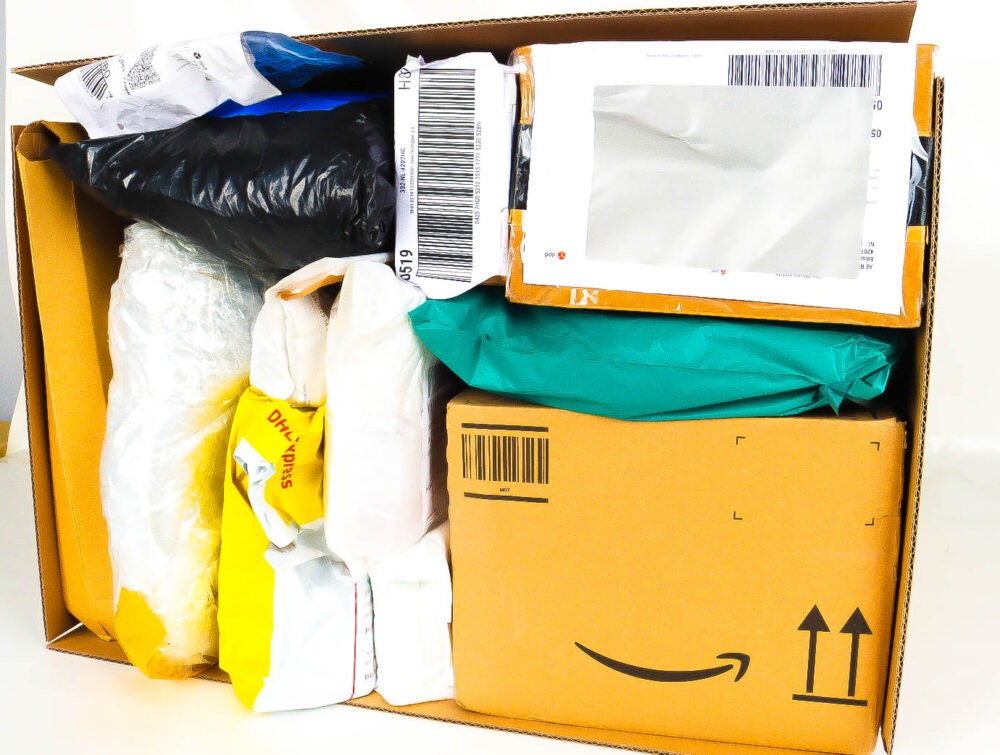 XL Mystery Box met Postpakketten