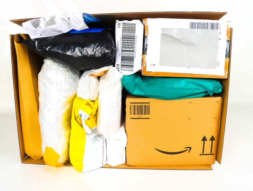 XL Mystery Box met Postpakketten