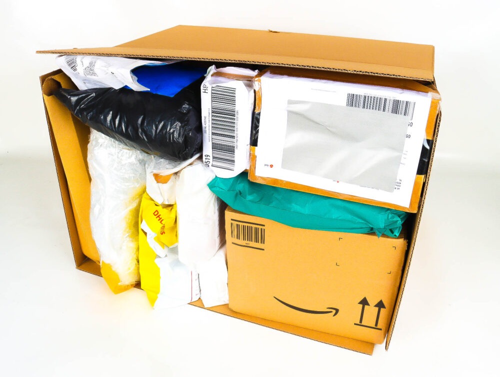 XL Mystery Box met Postpakketten