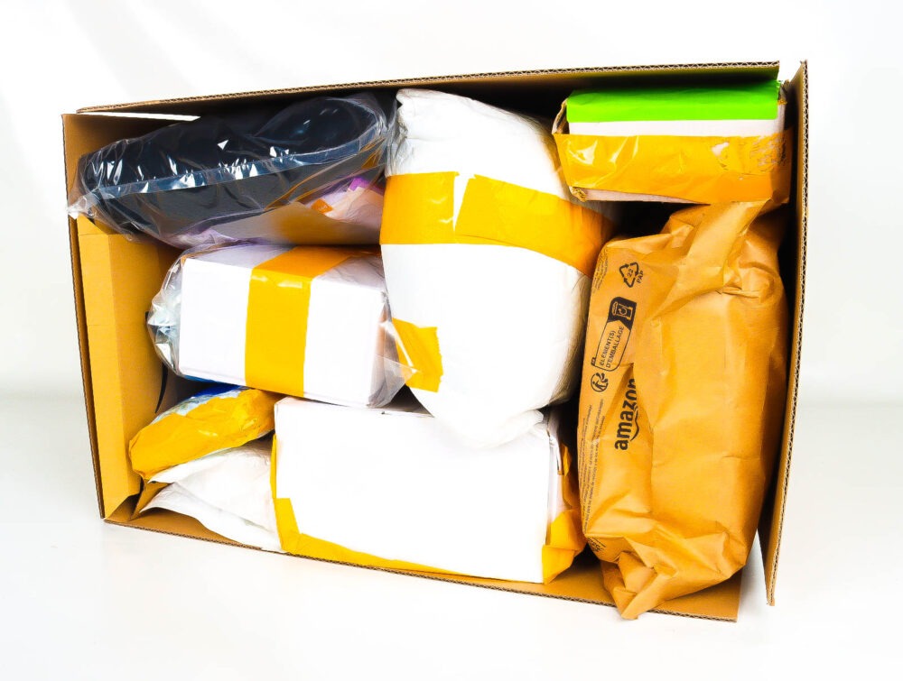 XL Mystery Box met Postpakketten