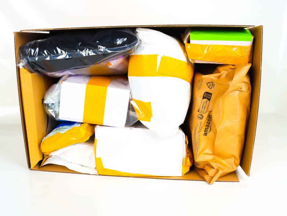 XL Mystery Box met Postpakketten